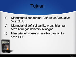 Aritmatika komputer | PPT