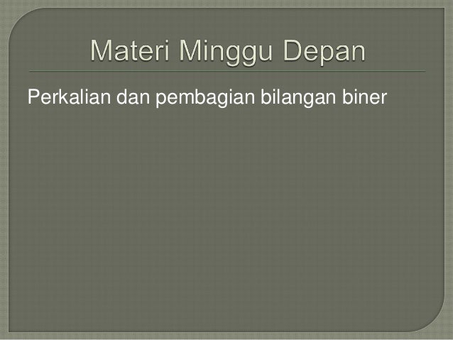 Belajar Bilangan Biner Pdf Printer Belajar Bilangan Biner Pdf Printer