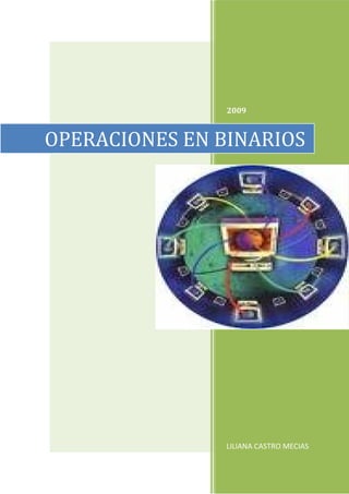 2009
LILIANA CASTRO MECIAS
OPERACIONES EN BINARIOS
 