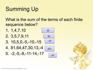 ARITMETIC SEQuence version 222222V2.pptx