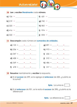 Aritmética DE 4TO GRAQDO0 DE PRIMARIA 2024 | PDF