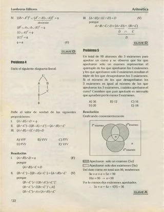 ARITMÉTICA - LUMBRERAS