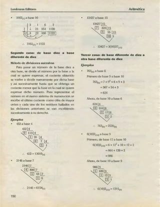 ARITMÉTICA - LUMBRERAS