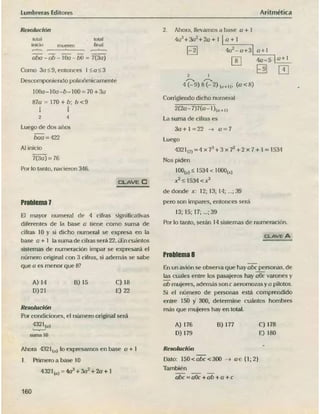 ARITMÉTICA - LUMBRERAS