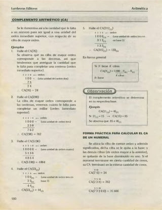 ARITMÉTICA - LUMBRERAS