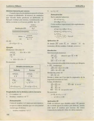 ARITMÉTICA - LUMBRERAS