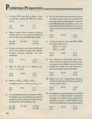 ARITMÉTICA - LUMBRERAS