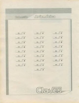 ARITMÉTICA - LUMBRERAS