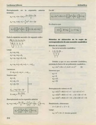 ARITMÉTICA - LUMBRERAS