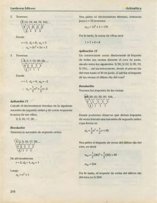 ARITMÉTICA - LUMBRERAS