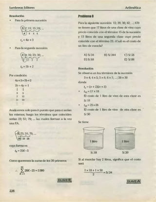 ARITMÉTICA - LUMBRERAS