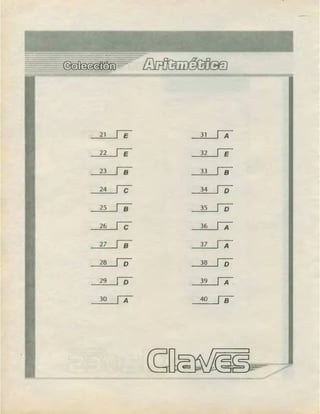 ARITMÉTICA - LUMBRERAS