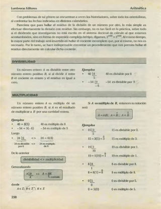 ARITMÉTICA - LUMBRERAS