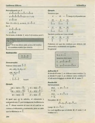 ARITMÉTICA - LUMBRERAS