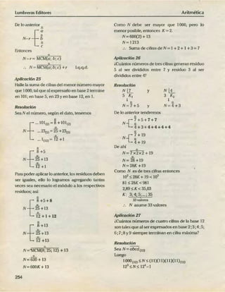 ARITMÉTICA - LUMBRERAS