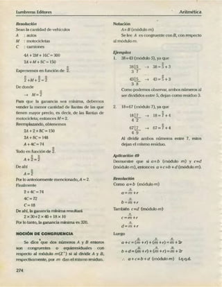 ARITMÉTICA - LUMBRERAS