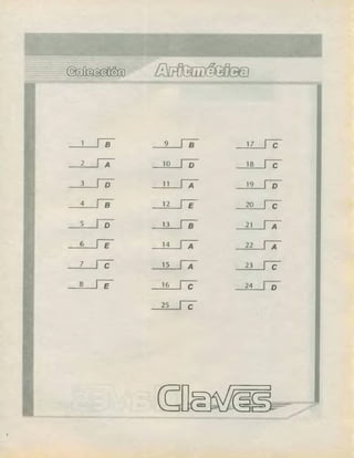 ARITMÉTICA - LUMBRERAS