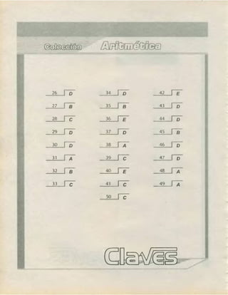 ARITMÉTICA - LUMBRERAS