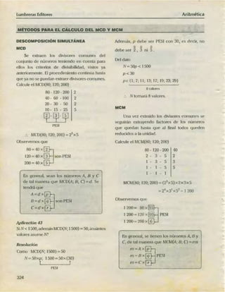 ARITMÉTICA - LUMBRERAS