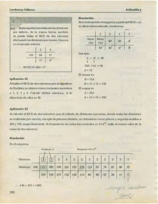 ARITMÉTICA - LUMBRERAS