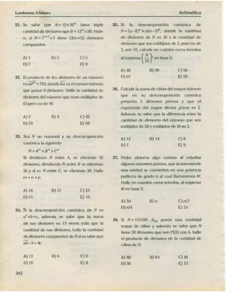 ARITMÉTICA - LUMBRERAS