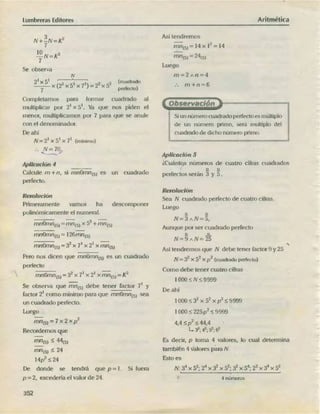 ARITMÉTICA - LUMBRERAS