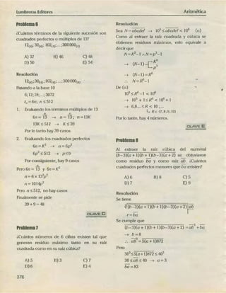 ARITMÉTICA - LUMBRERAS