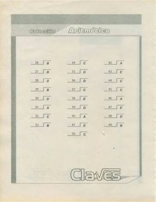 ARITMÉTICA - LUMBRERAS