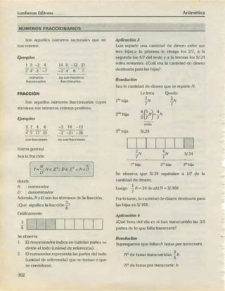 ARITMÉTICA - LUMBRERAS