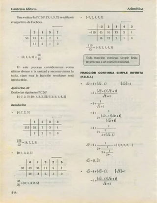 ARITMÉTICA - LUMBRERAS