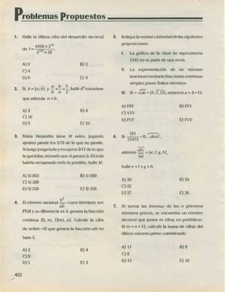 ARITMÉTICA - LUMBRERAS