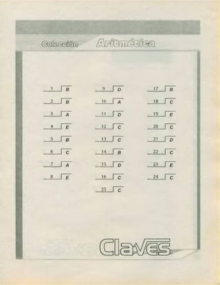 ARITMÉTICA - LUMBRERAS