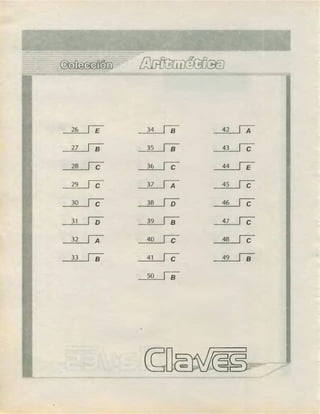 ARITMÉTICA - LUMBRERAS