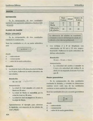 ARITMÉTICA - LUMBRERAS