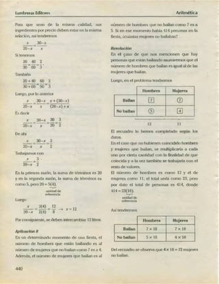 ARITMÉTICA - LUMBRERAS