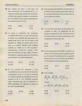 ARITMÉTICA - LUMBRERAS