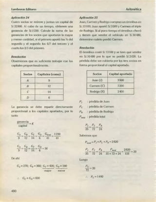 ARITMÉTICA - LUMBRERAS