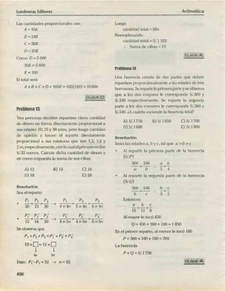 ARITMÉTICA - LUMBRERAS