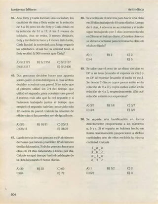 ARITMÉTICA - LUMBRERAS