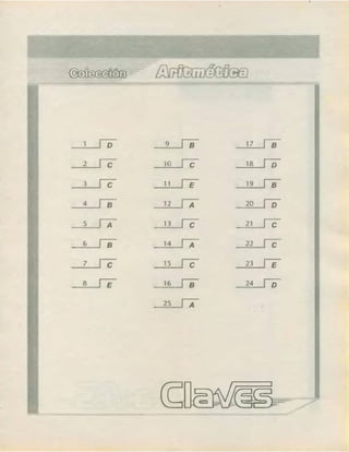 ARITMÉTICA - LUMBRERAS