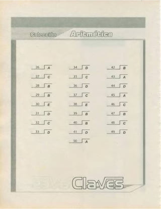 ARITMÉTICA - LUMBRERAS