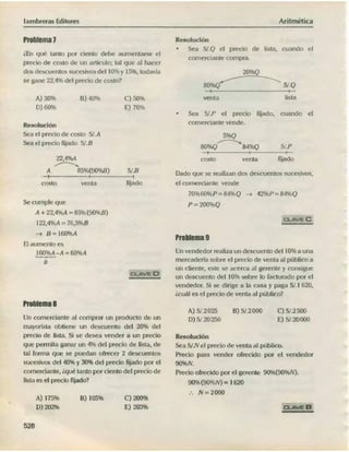 ARITMÉTICA - LUMBRERAS