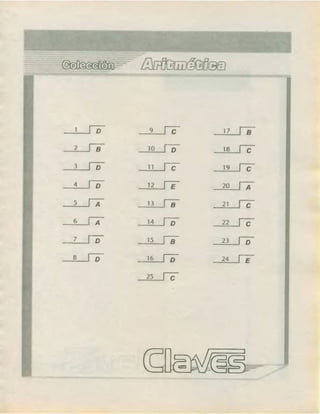 ARITMÉTICA - LUMBRERAS