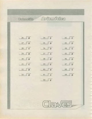 ARITMÉTICA - LUMBRERAS