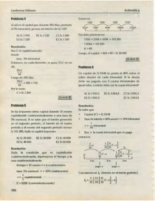 ARITMÉTICA - LUMBRERAS