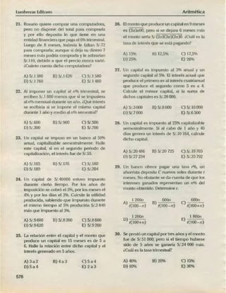 ARITMÉTICA - LUMBRERAS