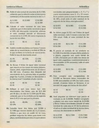 ARITMÉTICA - LUMBRERAS