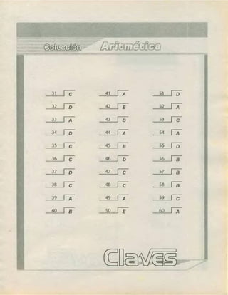 ARITMÉTICA - LUMBRERAS