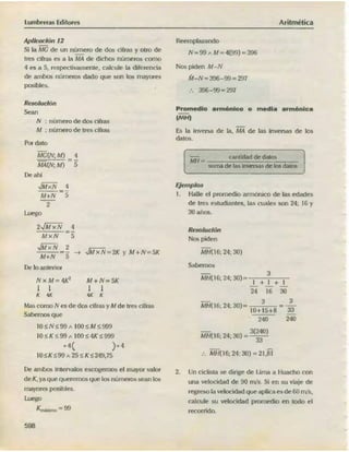 ARITMÉTICA - LUMBRERAS
