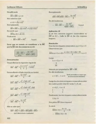 ARITMÉTICA - LUMBRERAS